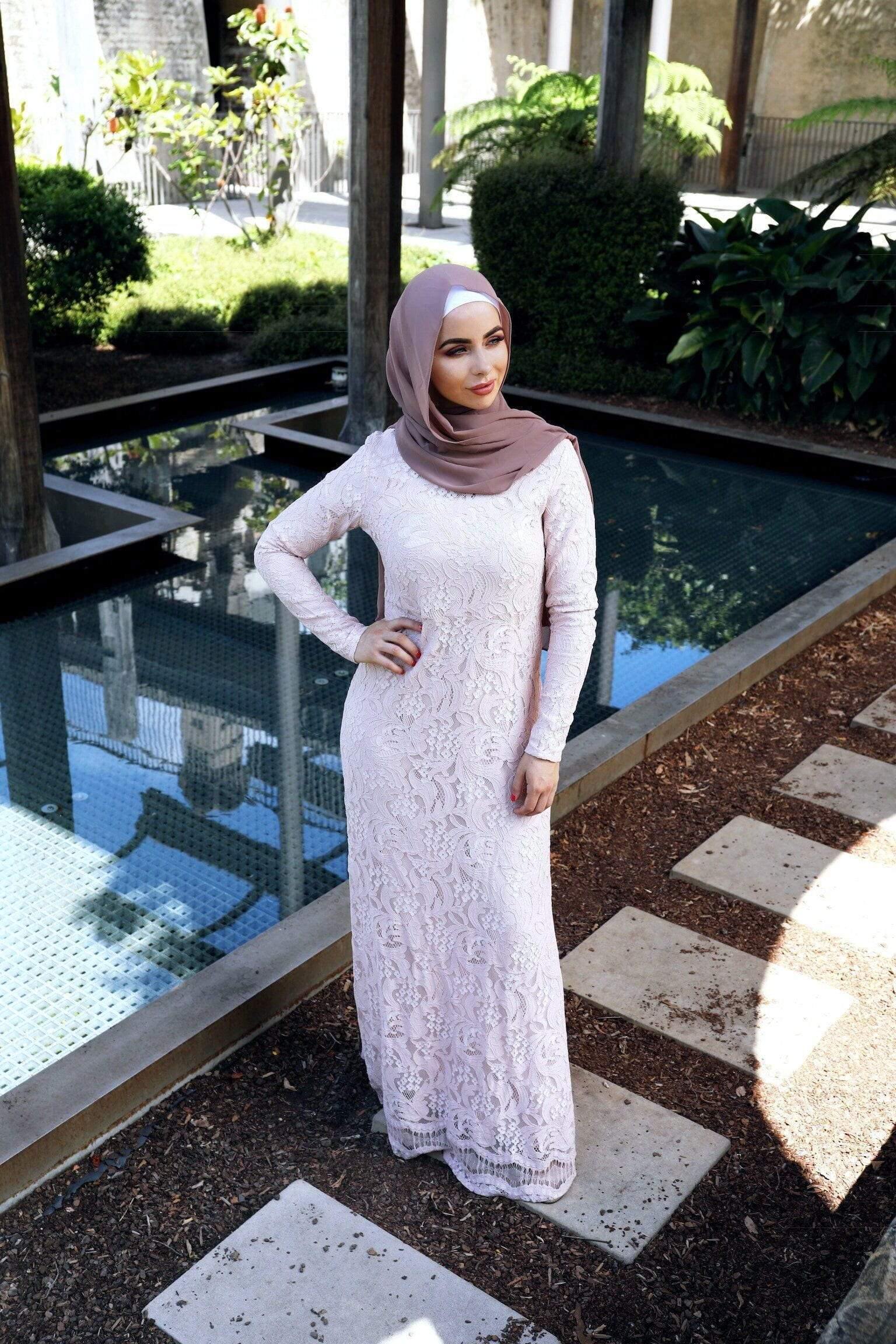 Blush Lace Dress - Divinity Collection