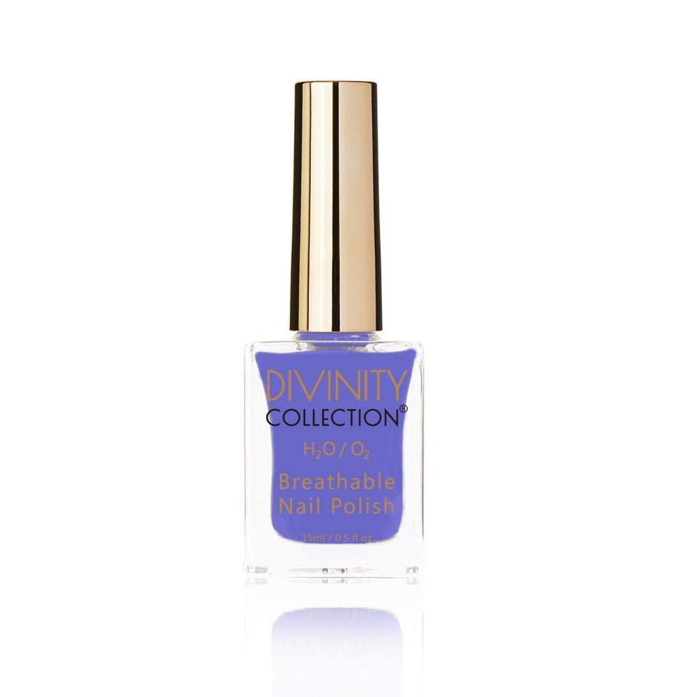Divinity Collection Breathable Halal Nail Polish - Azure Bloom - Divinity Collection