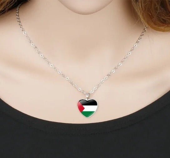 Love Palestine Necklace - Divinity Collection