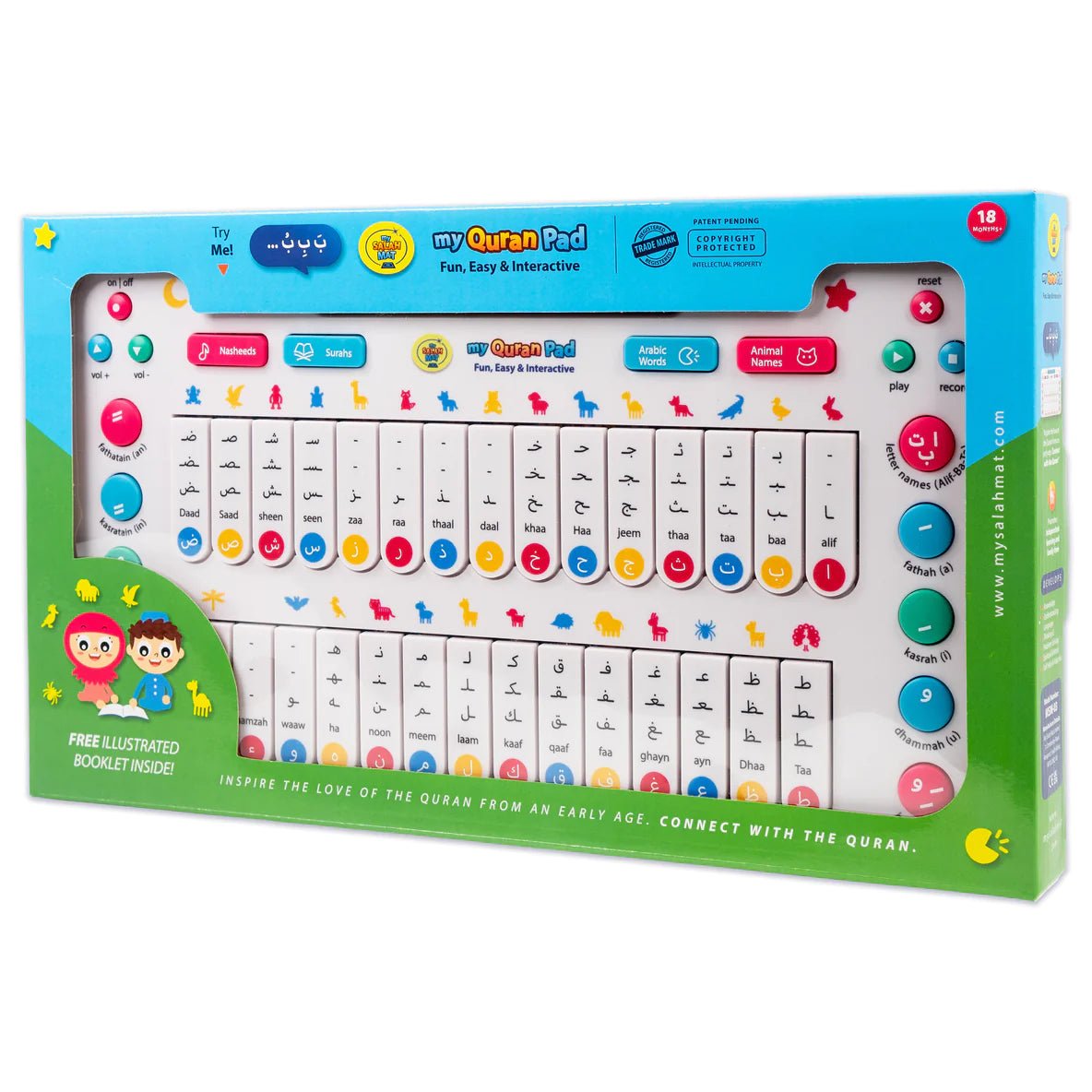 NEW | My Quran Pad | Interactive Arabic Learning Pad For Kids - Divinity Collection