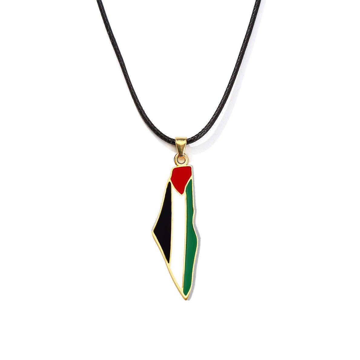 Palestine Map Necklace. - Divinity Collection