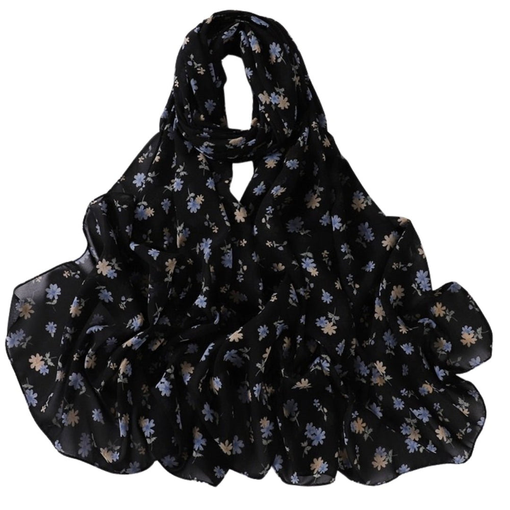 printed chiffon hijabs