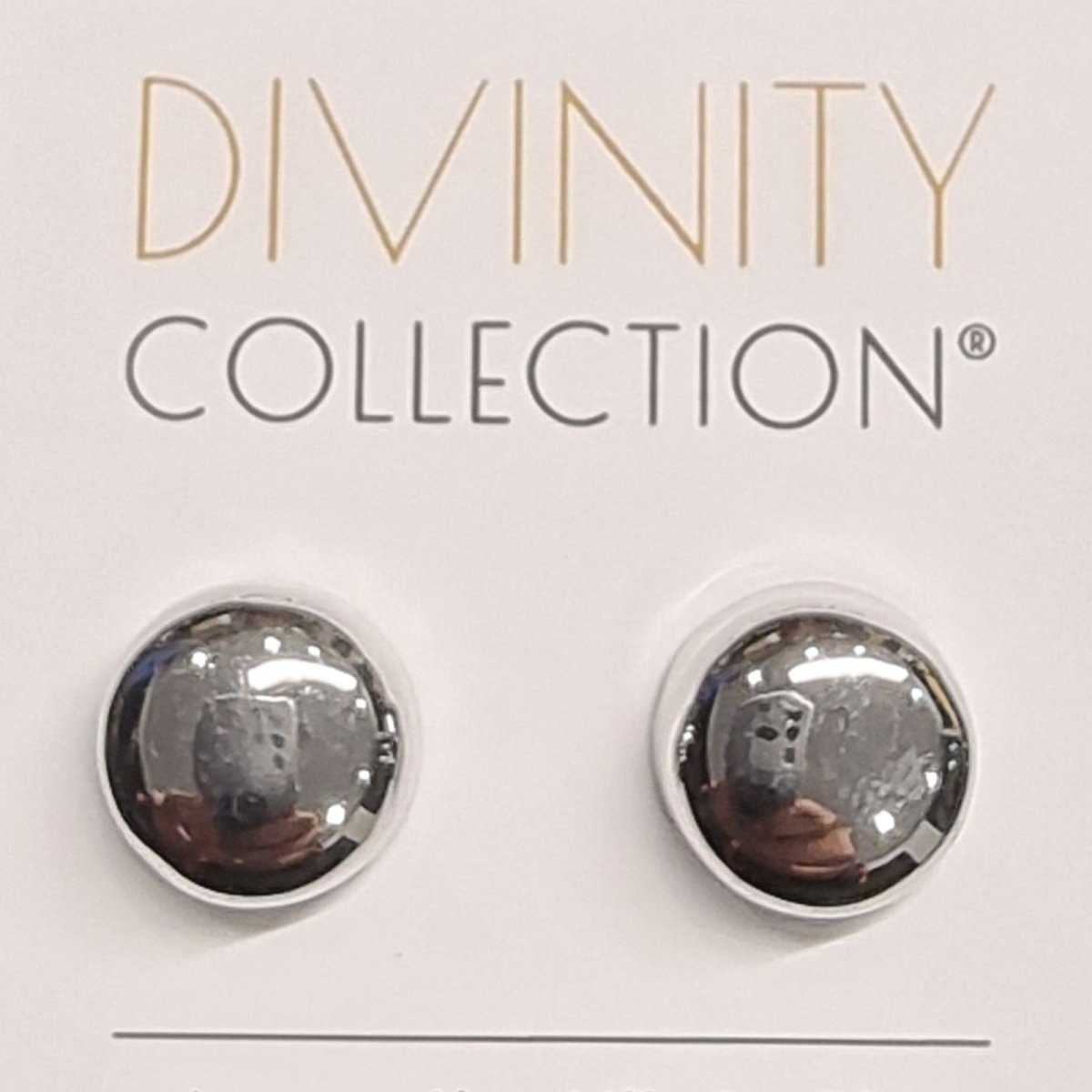 2 Pairs Magnetic Hijab Metallic Pins - Silver - Divinity Collection