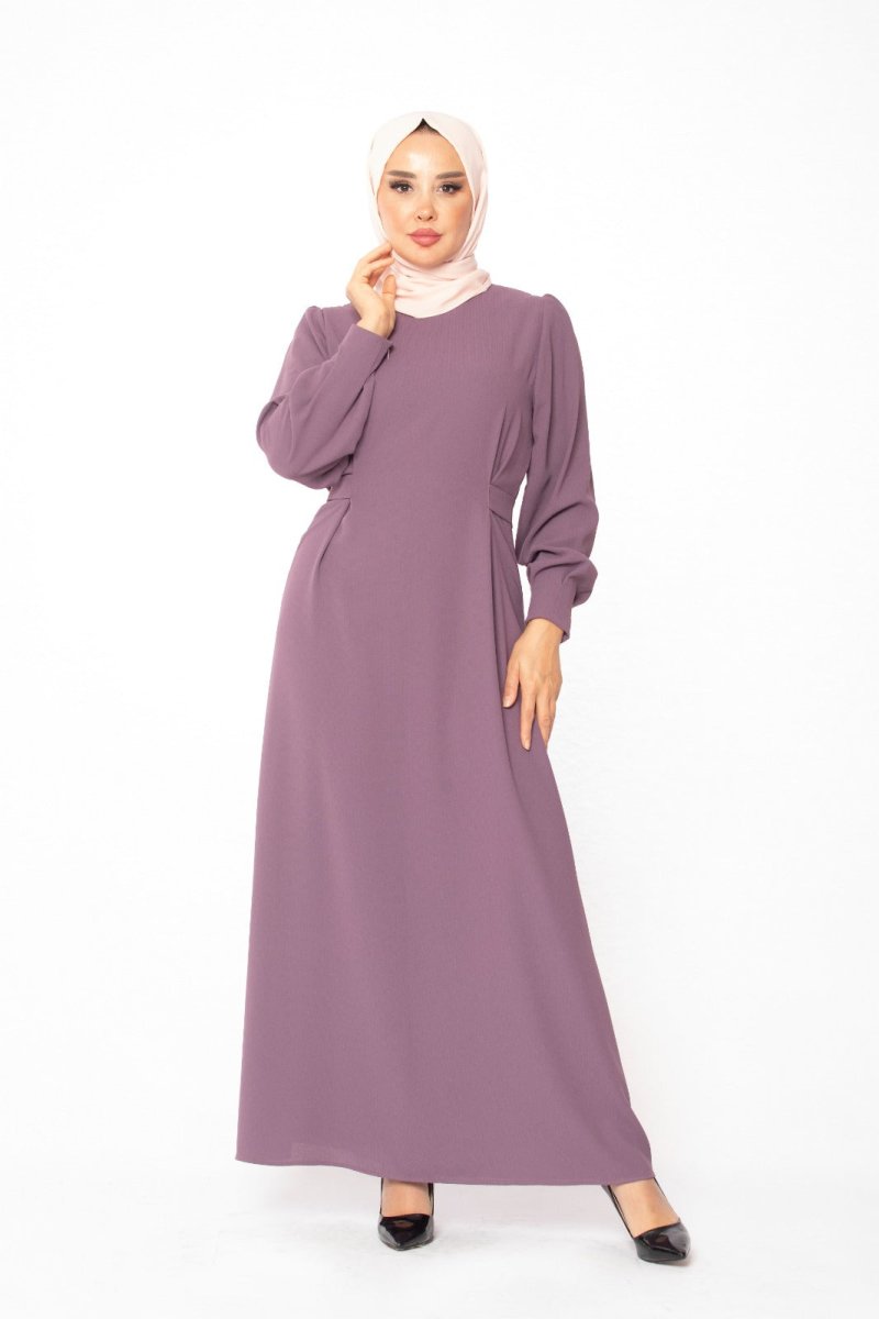 Azra Grey Dress - Divinity Collection