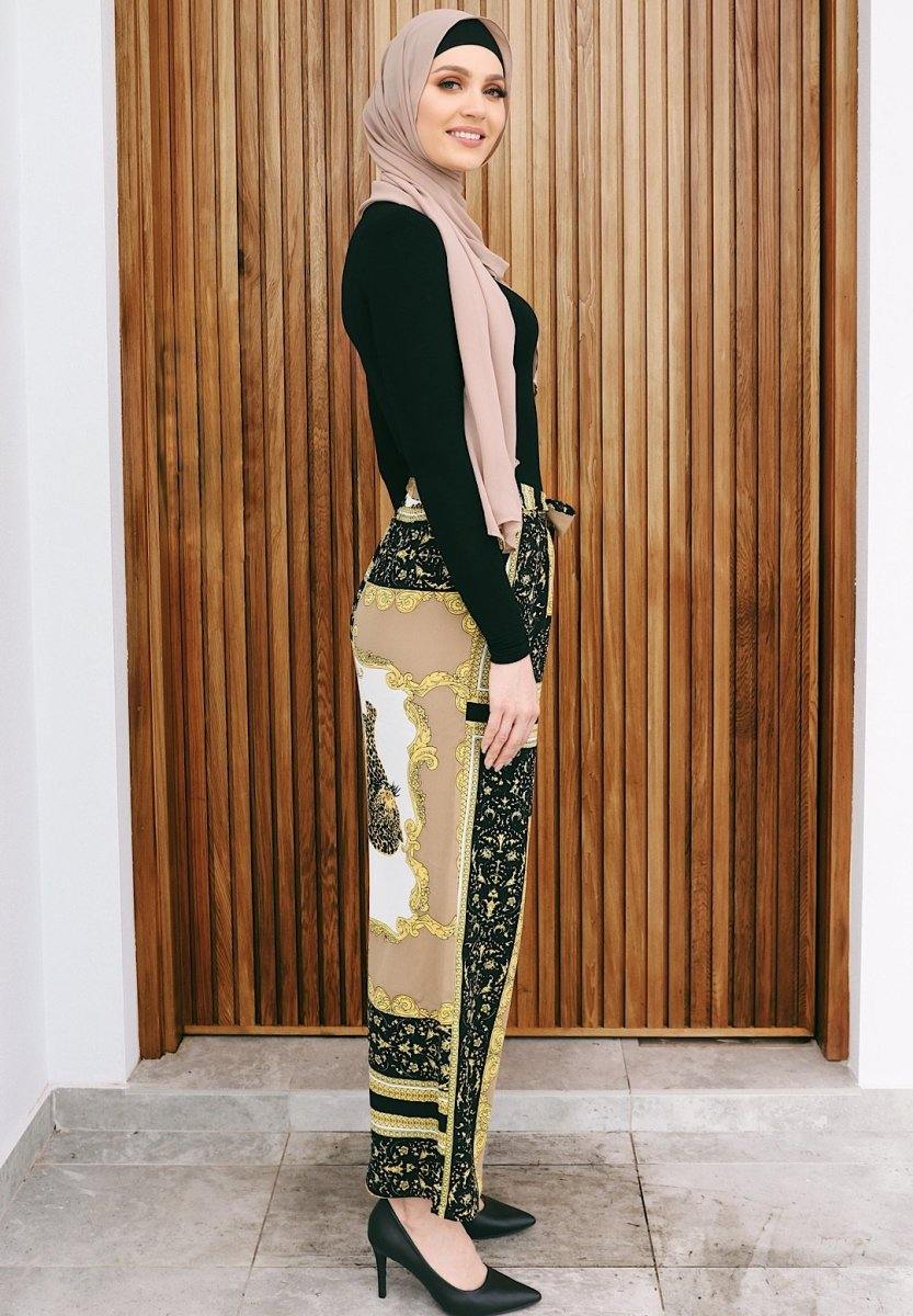 Baroque Palazzo Pants - Divinity Collection