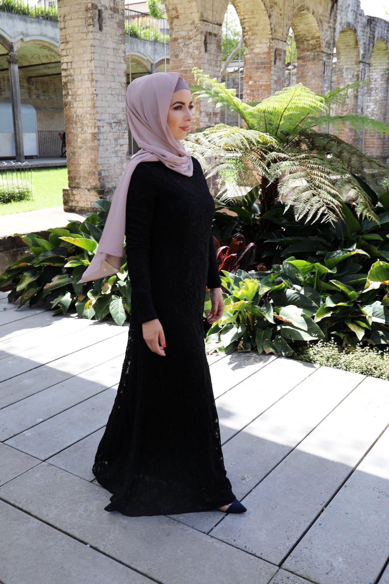 Black Lace Dress - Divinity Collection