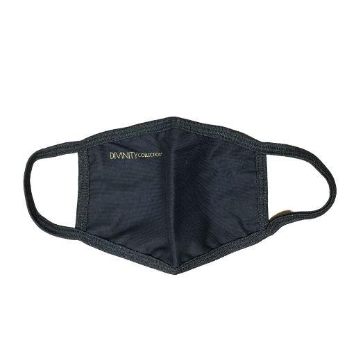 Divinity Cloth Cotton Washable Face Mask - Black - Divinity Collection