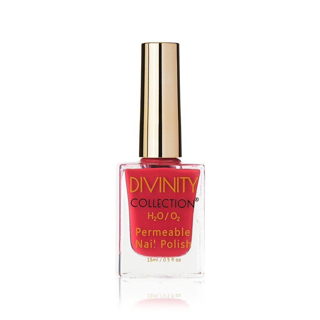 Divinity Collection Permeable Halal Nail Polish - Cherry Pink - Divinity Collection