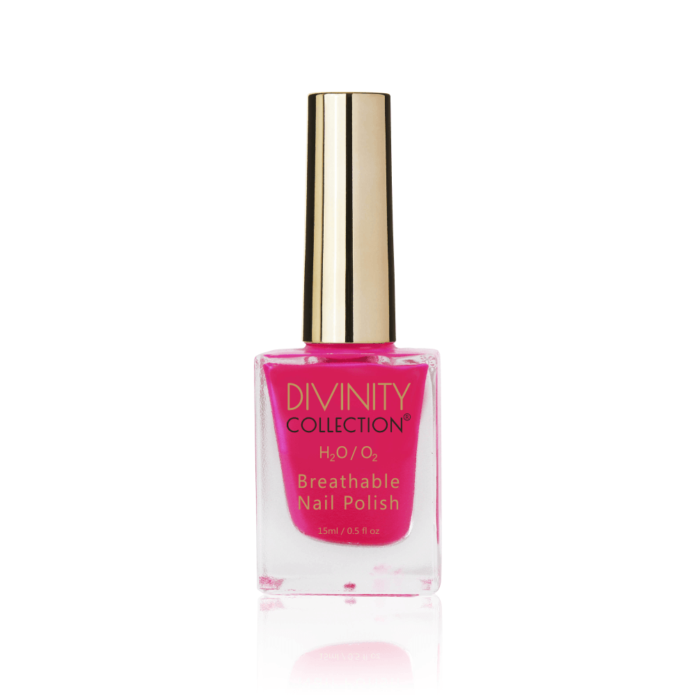 Divinity Collection Permeable Halal Nail Polish - Neon Pink - Divinity Collection