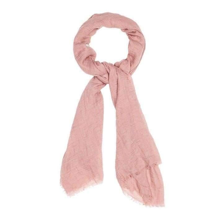 Dusty Pink Crinkle Hijab - Divinity Collection