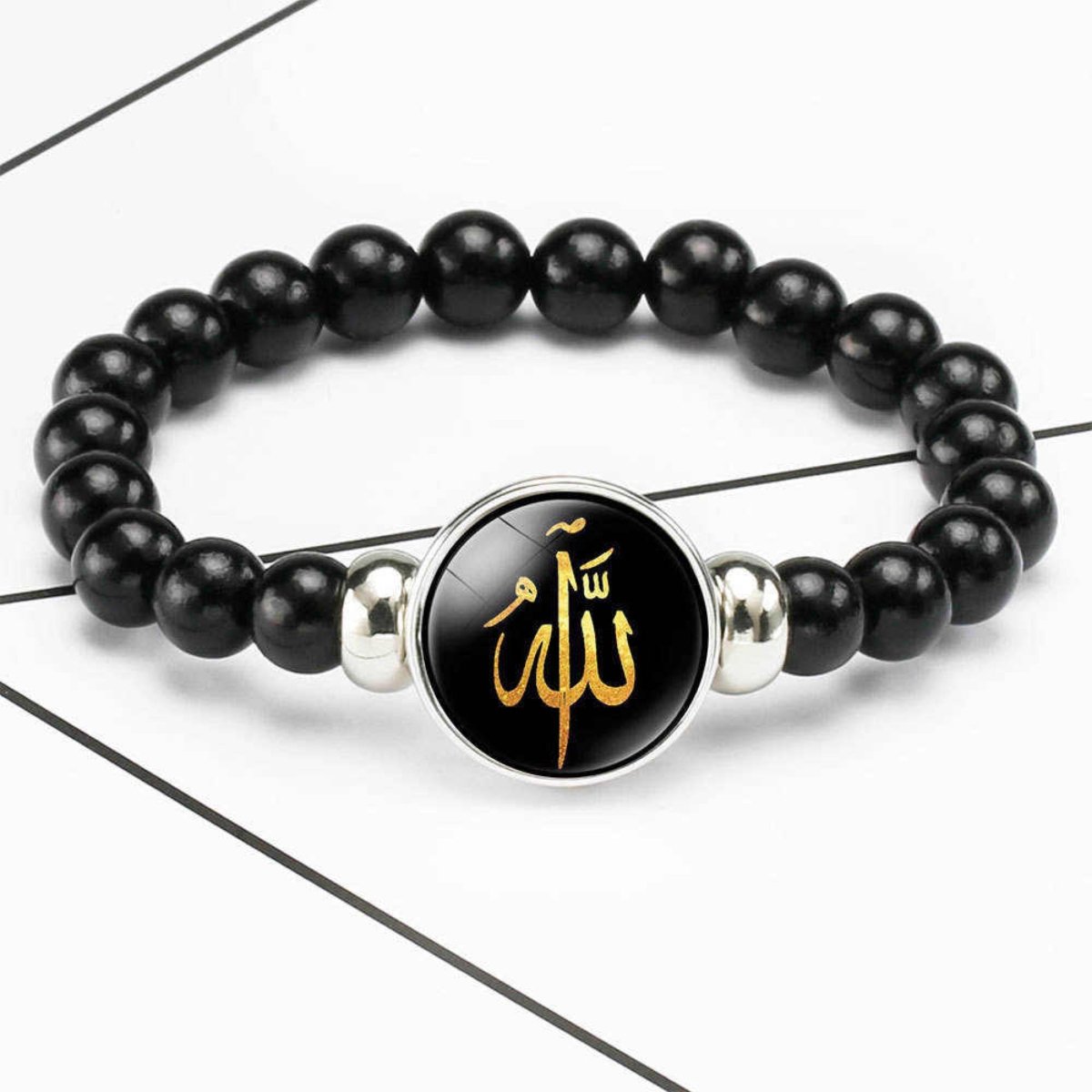 Iman Beaded Bracelet - Allah - Divinity Collection