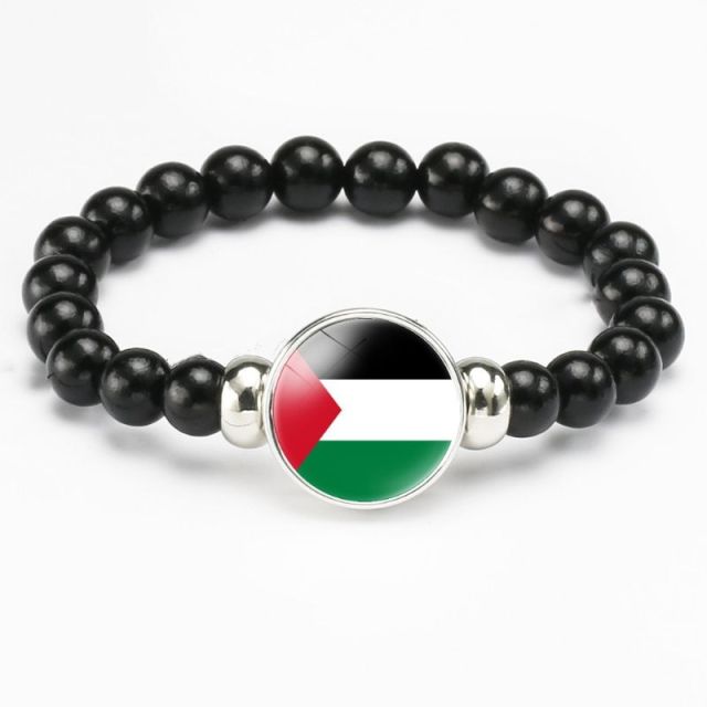 Iman Beaded Bracelet - Palestine - Divinity Collection