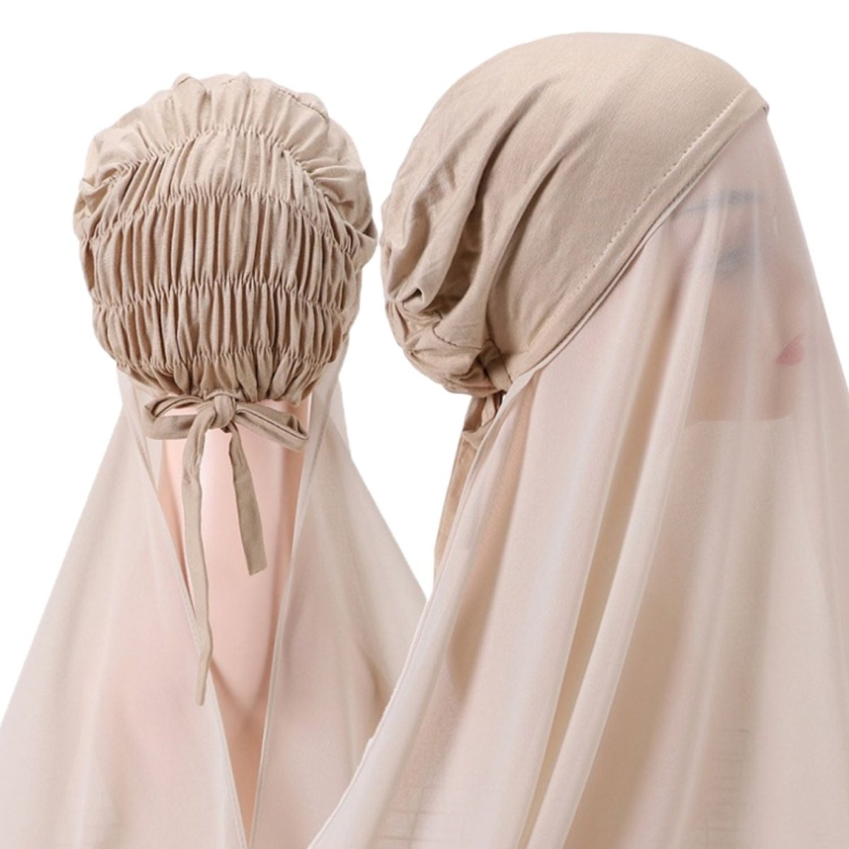 Instant Chiffon Hijab - Ivory - Divinity Collection
