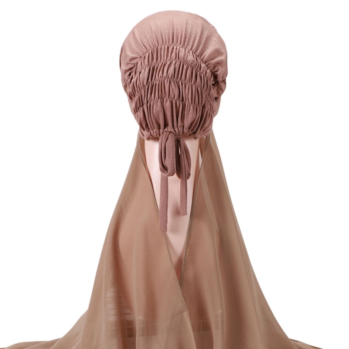 Instant Chiffon Hijab - Nude - Divinity Collection