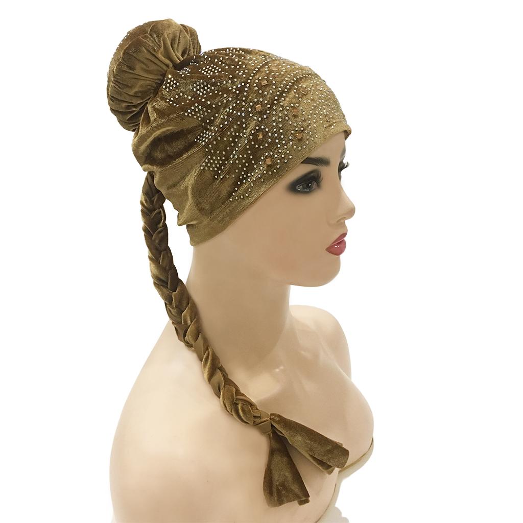Layla Turban Cap - Olive - Divinity Collection