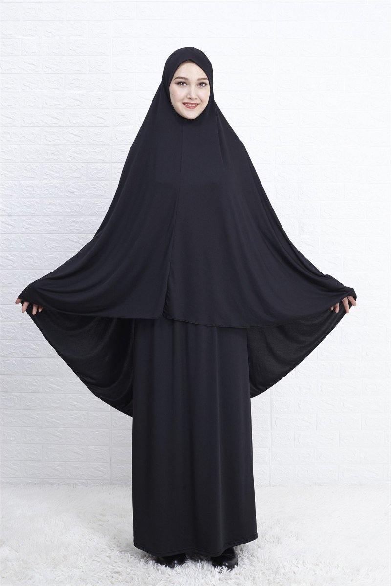 Lycra Prayer Clothes - Black - Divinity Collection