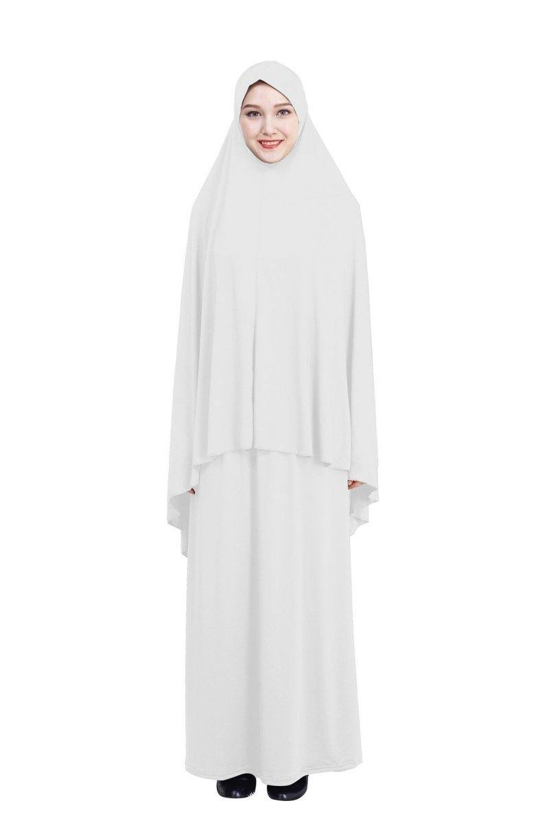 Lycra Prayer Clothes - White - Divinity Collection