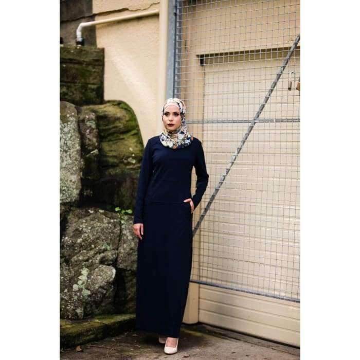 Navy Pocket Dress - Divinity Collection
