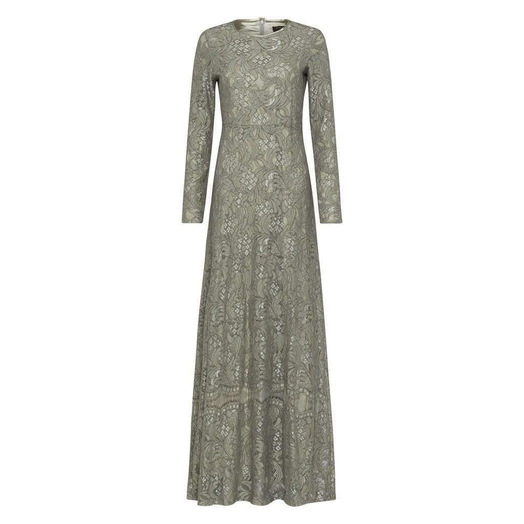 Olive Lace Dress - Divinity Collection