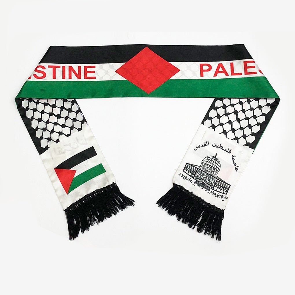 Palestine Flag / Kufiya Scarf - Divinity Collection