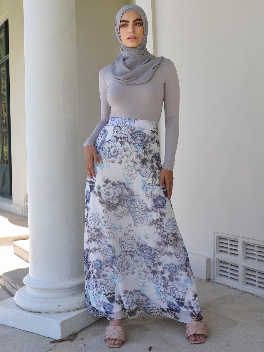 Paradise Silk Skirt - Divinity Collection