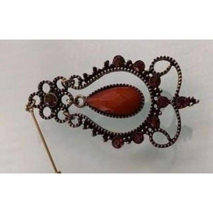 Vintage Hijab Pin – Brown - Divinity Collection